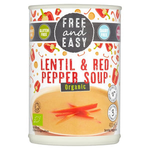 Organic Lentil & Red Pepper Soup