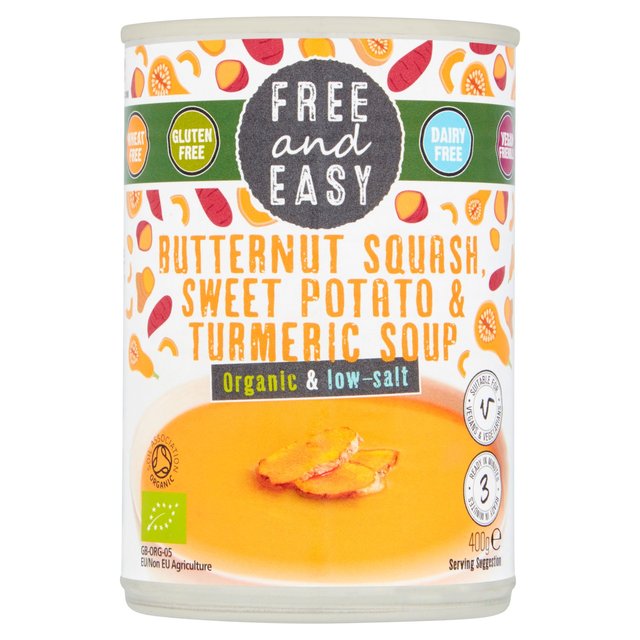 Organic Low Salt Butternut Squash Sweet Potato & Turmeric Soup