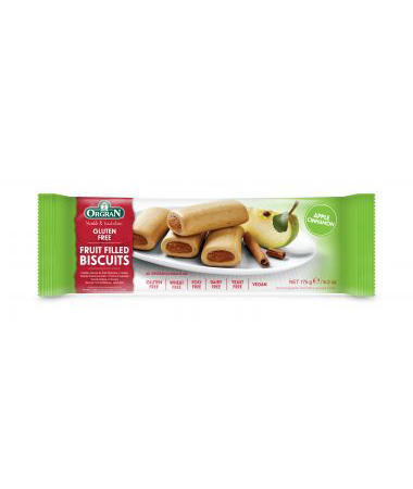Apple Cinnamon Fruit Filled Biscuits 175g