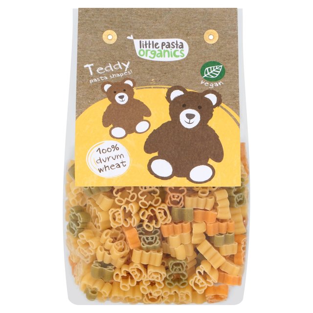 Organic Tricolour Teddy Bear Pasta