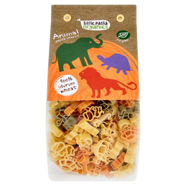 Animal Shaped Pasta - Spinach & Tomato