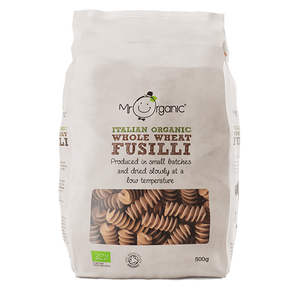 Mr Organic Whole Wheat Fusilli