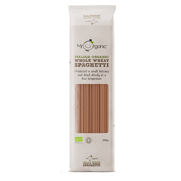 Mr Organic Whole Wheat Spaghetti
