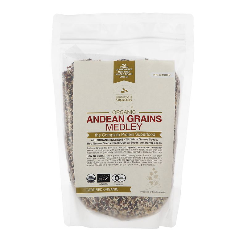 Organic Quinoa & Amaranth (Andean Grains Medley)