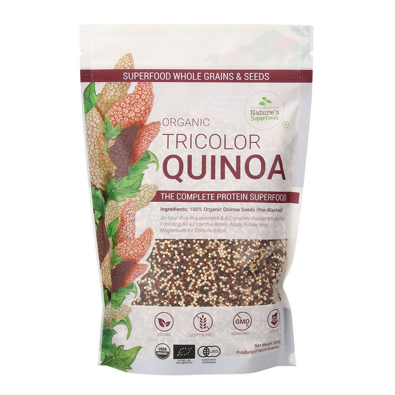 Organic Tricolor Quinoa Seed