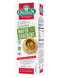 Quinoa Wafer Crackers 100g