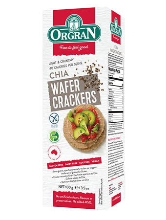 Chia Wafer Crackers