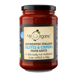 Mr. Organic Authentic Italian Olives and Capers Pasta Sauce
