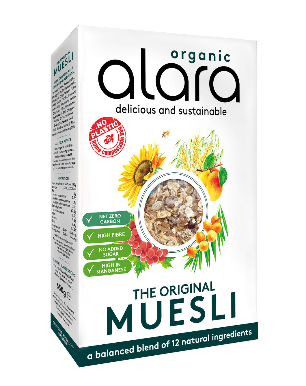 Original Muesli compostable packaging
