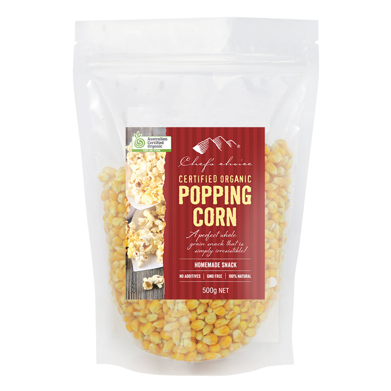 Organic Popping Corn 500g