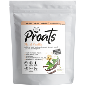 Protein Oats w Nutritional Yeast – Floral Vanilla