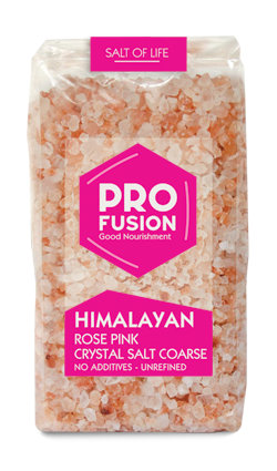 Organic Himalayan Rose Pink Salt Coarse