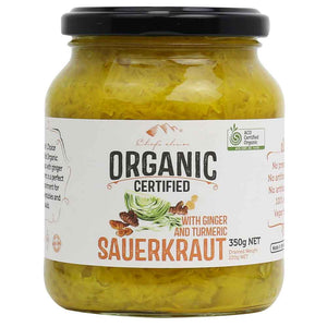 Sauerkraut w Ginger & Turmeric