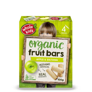Organic Fruit Bar -Apple Sultana