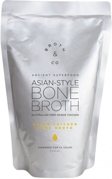 Asian Chicken Bone Broth Liquid Free Range