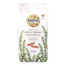 Organic Biona Wholemeal Spelt Penne