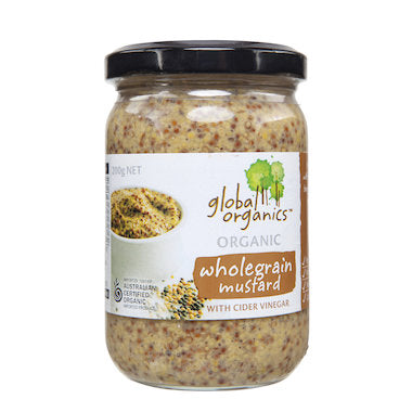 Mustard Wholegrain Organic 200g