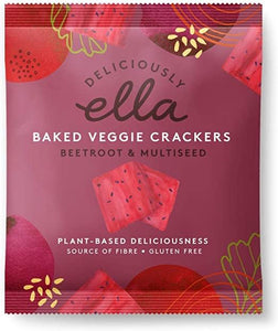 Beetroot & Multiseed Veggie Crackers