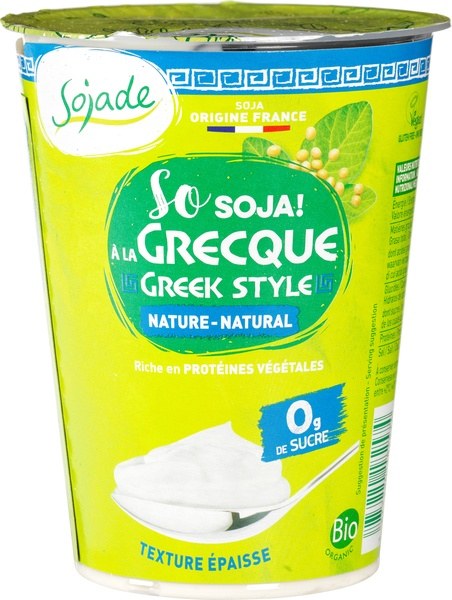 Sojade Greek Style Soya Yoghurt