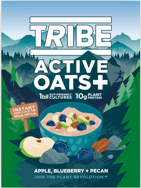 Active Oats + Apple Blueberry + Pecan 480g