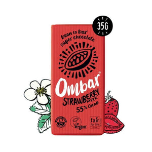 Organic Strawberry Mylk Chocolate Bar 10 x 35g