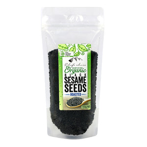 Organic Black Roasted Sesame Seeds 150 g