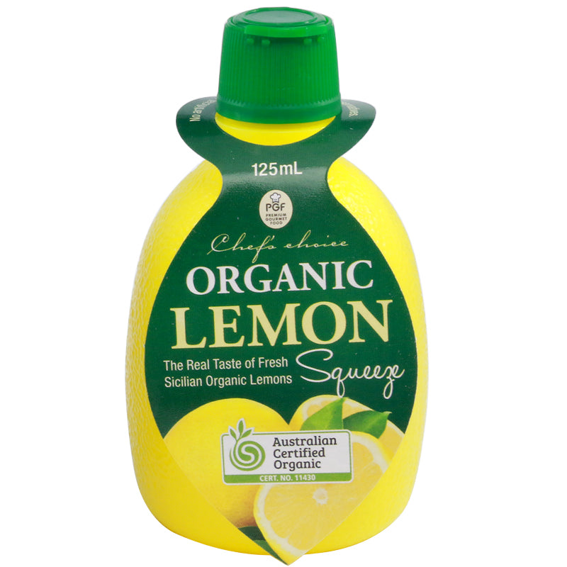 Organic Lemon Squeeze 125mL
