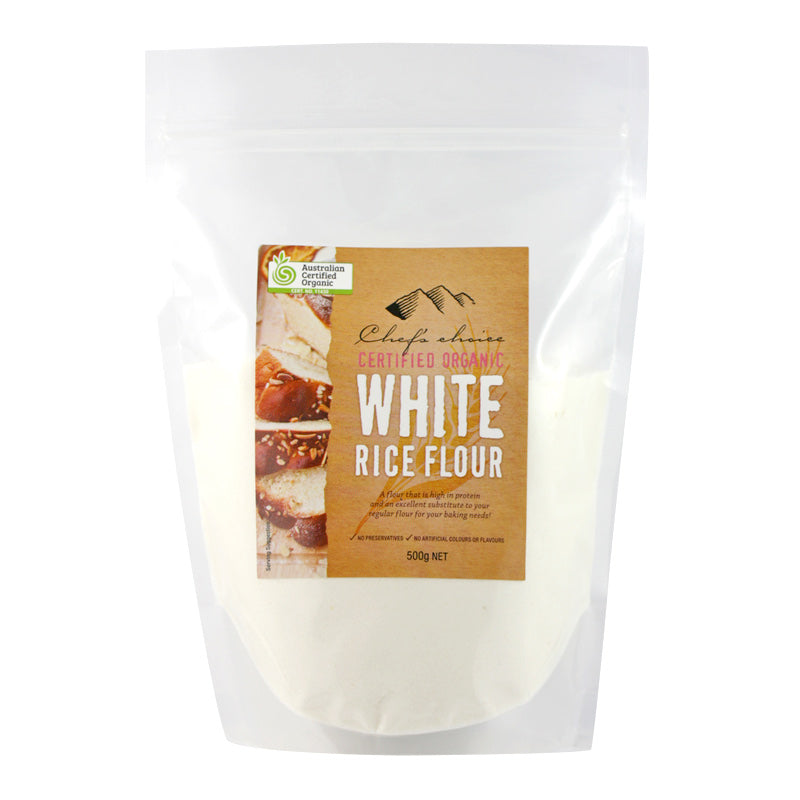 Organic White Rice Flour 500g