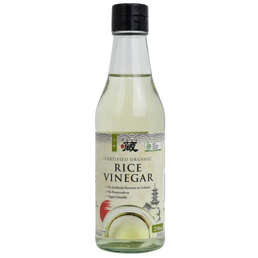 Organic white rice vinegar 250ml