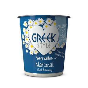 Organic Valley Greek Style Natural Yoghurt 150g